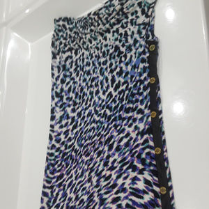 Calvin Klein print bodycon dress
